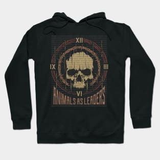 Animals As Leaders Vintage Skull Hoodie